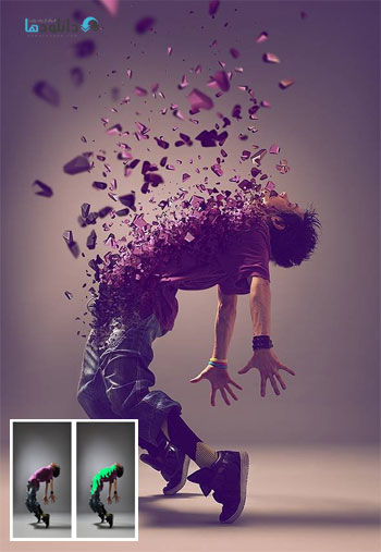 3D Dispersion Photoshop Act دانلود اکشن فتوشاپ 3D Dispersion Photoshop Action