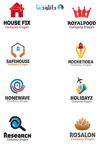 Amazing Mixed Logo 10 Vector دانلود تصاویر وکتور Amazing Mixed Logo