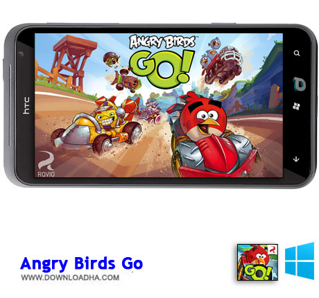 Angry Birds Go 2014 دانلود بازی Angry Birds Go ویندوز فون