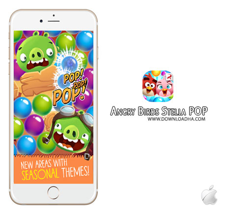 Angry Birds Stella POP بازی انگری بردز استلا 2.21.0 Angry Birds Stella – آیفون آیپد آیپاد