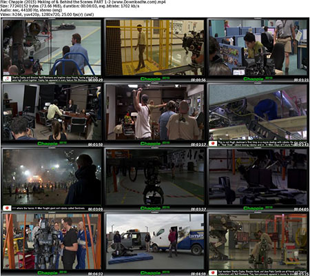 Chappie %282015%29 Making of & Behind the Scenes PART 1 2 %28www.Downloadha.com%29 s پشت صحنه ی ساخت جلوه های ویژه فیلم و انیمیشن ها فیلم CHAPPIE 2015 