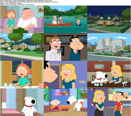 Family Guy 8x18 Quagmire%27s Dad دانلود انیمیشن سریالی مرد خانواده – Family Guy 2006