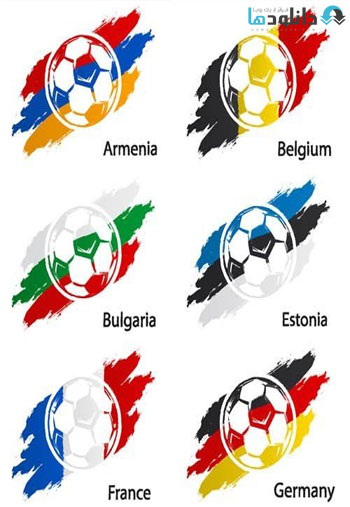 Football Icons Countries دانلود آیکون Football Icons Countries