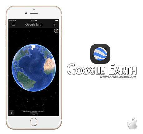 Google Earth برنامه Google Earth 7.1.6 – آیفون آیپد آیپاد