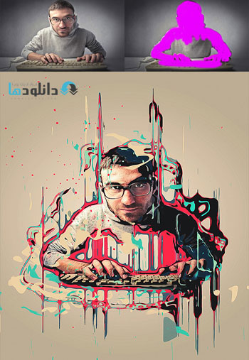 GraphicRiver%20Plasma%20Photoshop%20Action دانلود اکشن فتوشاپ ایجاد افکت پلاسما بر روی تصاویر از گرافیک ریور GraphicRiver Plasma Photoshop Action 