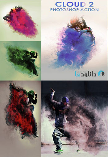 GraphicRiver Cloud2 Photoshop Action دانلود اکشن GraphicRiver Cloud2 Photoshop Action 