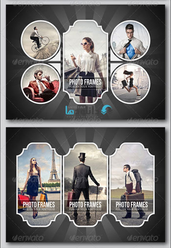 Graphicriver.Photo.Frame.Te دانلود تصاویر لایه باز Graphicriver Photo Frame Templates 