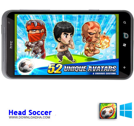 Head Soccer  2014 دانلود  بازی Head Soccer   ویندوز فون