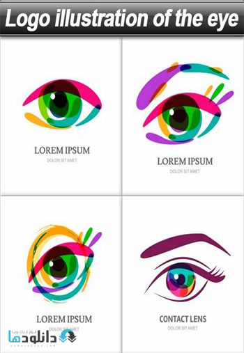 Logo illustration of the eye Icon دانلود آیکون Logo illustration of the eye