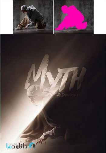 Myth Photoshop Action دانلود اکشن فتوشاپ Myth Photoshop Action