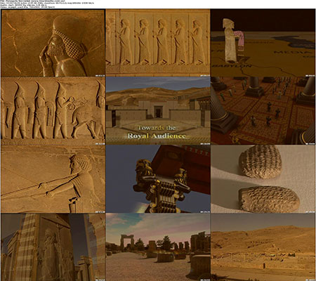 Persepolis Recreated %28www.Downloadha.com%29 s دانلود مستند شکوه تخت جمشید 2005 Persepolis Recreated