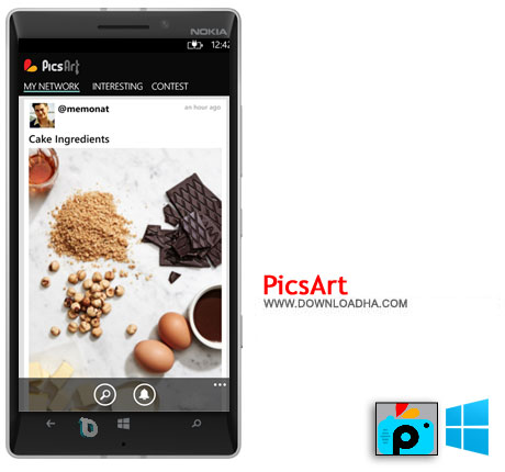 PicsArt 2014 دانلود  برنامه PicsArt   ویندوز فون