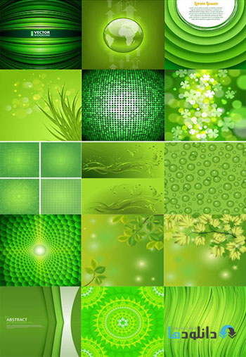 Shutter Stock Green Backgro دانلود تصاویر وکتور Shutter Stock Green Background