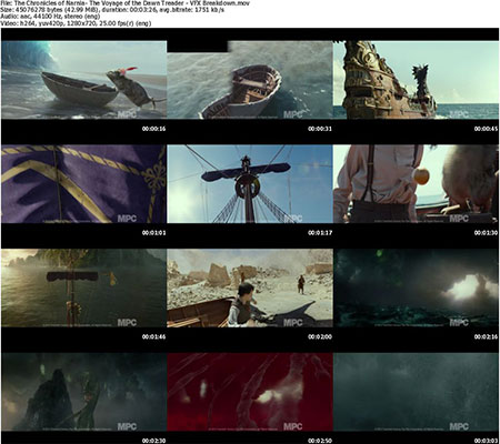 The Chronicles of Narnia The Voyage of the Dawn Treader VFX Breakdown s پشت صحنه ی ساخت جلوه های ویژه فیلم و انیمیشن ها فیلم سینمایی The Chronicles of Narnia 