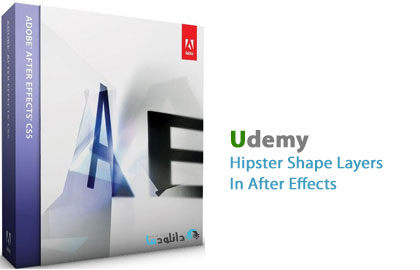 Udemy Hipster Shape Layers  دانلود ویدیو ی آموزشی Udemy Hipster Shape Layers In After Effects  