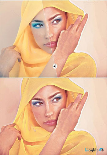 Ultimate Painting Effect Ac دانلود اکشن فتوشاپ Ultimate Painting Photoshop Action