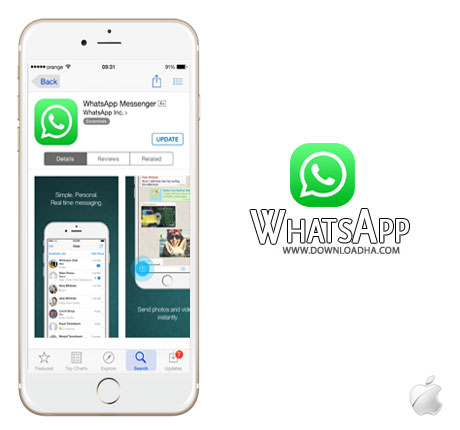 WhatsApp Messenger برنامه مسنجر واتس آپ WhatsApp Messenger 2.16.17 – آیفون