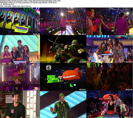 nickelodeon.kids.choice.awa دانلود مراسم جایزه برگزیده کودکان نیکلودین Nickelodeon Kids Choice Awards 2015 