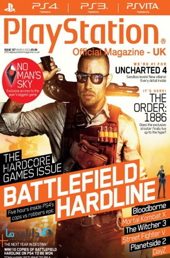 play20153 دانلود مجله ۲۰۱۵ Playstation Official Magazine UK – March