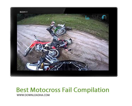 Best Motocross Fail Compilation Cover%28Downloadha.com%29 دانلود کلیپ بهترین برخوردهای موتورسواران در مسابقات موتورکراس