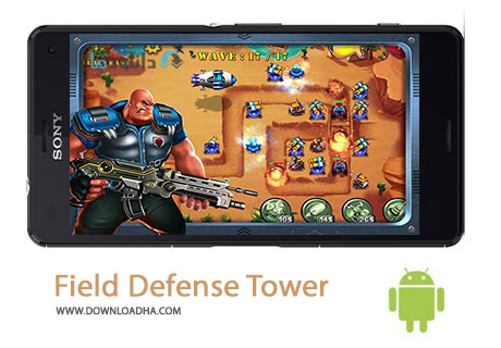 Field Defense Tower Cover%28Downloadha.com%29 دانلود بازی استراتژیک و زیبای برج دفاعی Field Defense Tower Evolution v1.4 برای اندروید