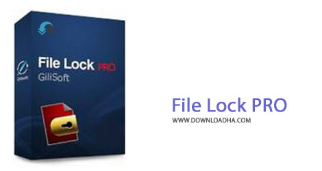 File Lock Pro Cover%28Downloadha.com%29 دانلود نرم افزار قفل گذاری فایل ها GiliSoft File Lock Pro v10.0.0