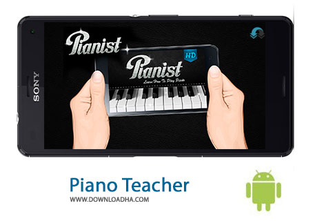 Piano Teacher Cover%28Downloadha.com%29 دانلود نرم افزار پیانوی حرفه ای Piano Teacher v20150815 برای اندروید