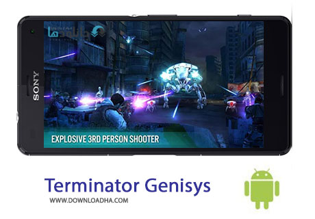 Terminator Genisys Cover%28Downloadha.com%29 دانلود بازی اکشن و مهیج ترمیناتور نابودگر TERMINATOR GENISYS REVOLUTION 3.0.0 برای اندروید