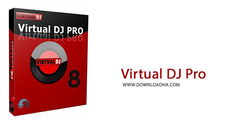 Virtual DJ Pro Cover%28Downloadha.com%29 دانلود نرم افزار میکس حرفه ای موزیک Atomix VirtualDJ Pro Infinity v8.0.2378