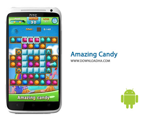 Amazing Candy Cover%28Downloadha.com%29 دانلود بازی اعتیادآور و پازل Amazing Candy 1.3.7 برای اندروید