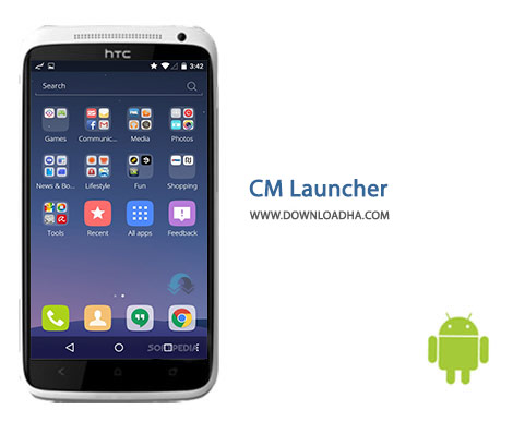 cm launcher 3d быстро тема