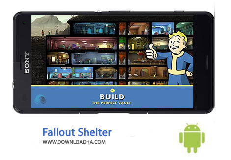 Fallout Shelter Cover%28Downloadha.com%29 دانلود بازی شبیه ساز پناهگاه رادیواکتیو Fallout Shelter 1.3 برای اندروید