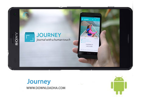 Journey Cover%28Downloadha.com%29 دانلود نرم افزار یادداشت و خاطره نویسی Journey 1.14.2B برای اندروید