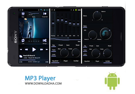 MP3 Player Cover%28Downloadha.com%29 دانلود نرم افزار پلیر حرفه ای موزیک MP3 Player 1.1.6 برای اندروید