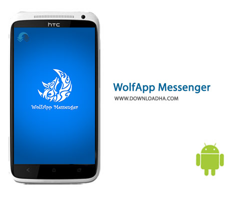 WolfApp Messenger Cover%28Downloadha.com%29 دانلود مسنجر جدید WolfApp Messenger 1.2.1 برای اندروید