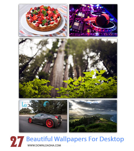 27 Beautiful Wallpapers For Desktop Cover%28Downloadha.com%29 دانلود مجموعه 27 والپیپر زیبا برای دسکتاپ