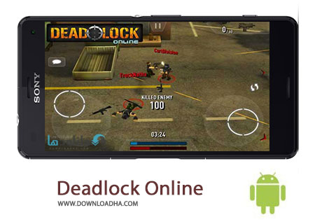 Deadlock Online Cover%28Downloadha.com%29 دانلود بازی اکشن و آنلاین Deadlock Online v1.2 برای اندروید