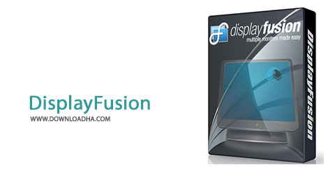 DisplayFusion Cover%28Downloadha.com%29 دانلود نرم افزار مدیریت مانیتورهای چندگانه DisplayFusion Pro v7.2