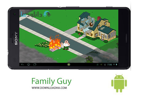 Family Guy Cover%28Downloadha.com%29 دانلود بازی مهیج مورد خانواده Family Guy The Quest For Stuff 1.15.5 برای اندروید