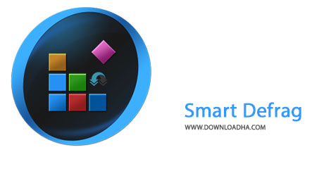 IObit Smart Defrag Cover%28Downloadha.com%29 دانلود نرم افزار یکپارچه سازی هارددیسک IObit Smart Defrag v4.2.0.815