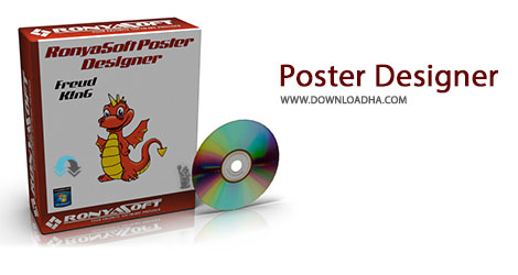 Poster Designer Cover%28Downloadha.com%29 دانلود نرم افزار طراحی پوستر RonyaSoft Poster Designer v2.02.11