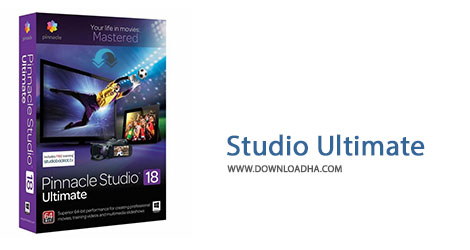 Studio Ultimate Cover%28Downloadha.com%29 دانلود نرم افزار ویرایش حرفه ای فیلم Pinnacle Studio Ultimate v18.6.0 x86/x64