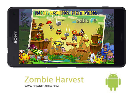 Zombie Harvest Cover%28Downloadha.com%29 دانلود بازی اکشن و زیبای محصول زامبی Zombie Harvest v1.1.2 برای اندروید