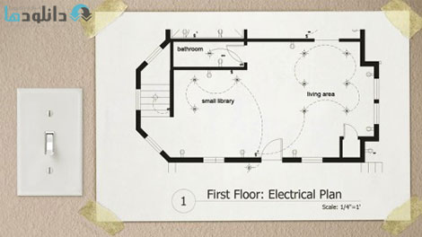 Digital Tutors Drawing Electrical Plans in AutoCAD 2015 Cover%28Downloadha.com%29 دانلود فیلم آموزش طراحی مدارهای الکتریکی در نرم افزار اتوکد Digital Tutors Drawing Electrical Plans in AutoCAD 2015