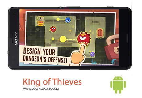 King of Thieves Cover%28Downloadha.com%29 دانلود بازی مهیج و زیبای شاه دزد King of Thieves v2.3 برای اندروید