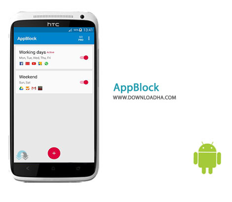 AppBlock Cover%28Downloadha.com%29 مسدودکردن برنامه های گوشی AppBlock 0.9.3 بری اندروید