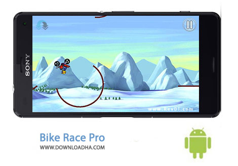 Bike Race Pro Cover(Downloadha.com) دانلود بازی موتورسواری مهیج Bike Race Pro 6.1 برای اندروید
