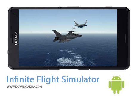 Infinite Flight Simulator Cover%28Downloadha.com%29 دانلود بازی شبیه سازی هواپیما Infinite Flight Simulator 15.10.00 برای اندروید
