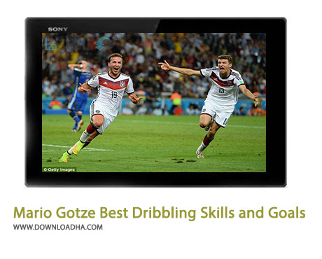 Mario Gotze Best Dribbling Skills and Goals Ever Germany Cover%28Downloadha.com%29 دانلود کلیپ بهترین دریبل های ماریو گوتزه در تیم ملی آلمان