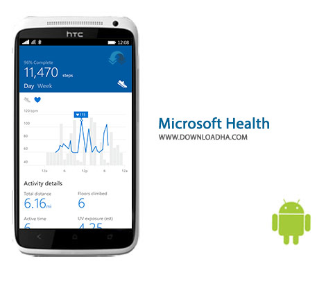 Microsoft Health Cover%28Downloadha.com%29 دانلود نرم افزار سلامت Microsoft Health 1.3.20724.3 اندروید